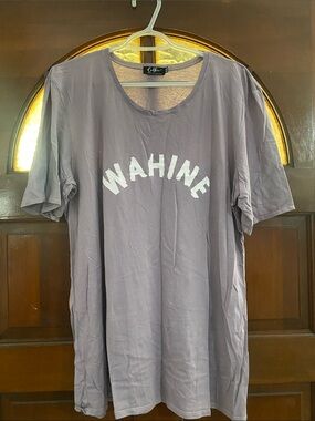 Dolkii Wahine Tee - Dusty Grey Lavender